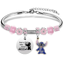 LUXYSODE Bracciale rigido da donna e ragazza con ciondolo con scritta "You are my sunshine" per figlia e nipote