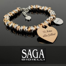 SAGA GIOIELLI® Bracciale donna I need to...Collections Protezione, Fortuna, Buoni Auspici, Amore