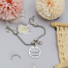 QTQTLP Regalo Amicizia Bracciale,Donna Bracciale Ispiratore Donna Ragazza per La Migliore Amica Regalo di Laurea, Regalo di