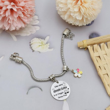 QTQTLP Regalo Amicizia Bracciale,Donna Bracciale Ispiratore Donna Ragazza per La Migliore Amica Regalo di Laurea, Regalo di