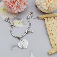 QTQTLP Regalo Amicizia Bracciale,Donna Bracciale Ispiratore Donna Ragazza per La Migliore Amica Regalo di Laurea, Regalo di