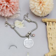 QTQTLP Regalo Amicizia Bracciale,Donna Bracciale Ispiratore Donna Ragazza per La Migliore Amica Regalo di Laurea, Regalo di