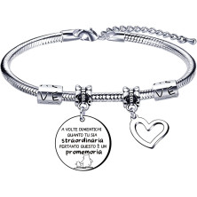 Lumengqi Bracciale Donna Regalo Donna Regali per la moglie Fidanzata Sorella compagno di classe Mamma Amic Braccialetti Amicizia