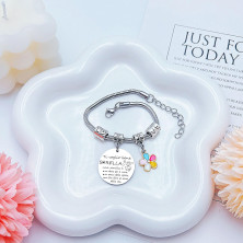 Lumengqi Bracciale Donna Regalo Donna Regali per la moglie Fidanzata Sorella compagno di classe Mamma Amic Braccialetti Amicizia