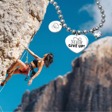 dalcuore Bracciale Amicizia, Ipoallergenico, Idee Regalo Donna Compleanno Amica Migliore Braccialetto Frasi Speciali per Amiche