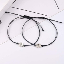 VGWON Braccialetti Amicizia Creativo, Bracciale Coppia, Regalo per la Sorella, Migliore Amica, Fidanzato e Fidanzata, 2