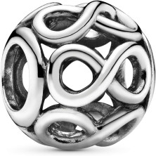 Pandora Moments, braccialetto a maglia serpente con chiusura a scorrimento, 28 cm, 28 cm, Argento sterling