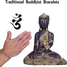 LUCKY BUDDHIST – Portafortuna Braccialetto + Regalo Buddista! Tibetano Amicizia Color Corda Bracciale. Per uomo donna