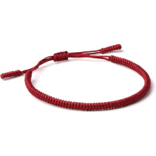 LUCKY BUDDHIST – Portafortuna Braccialetto + Regalo Buddista! Tibetano Amicizia Color Corda Bracciale. Per uomo donna