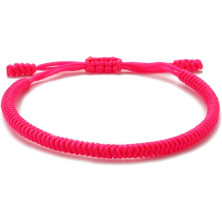 LUCKY BUDDHIST – Portafortuna Braccialetto + Regalo Buddista! Tibetano Amicizia Color Corda Bracciale. Per uomo donna