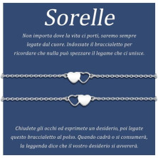 SUNSH 2/3/4/ Sorelle Bracciale Per Ragazze Bracciali Abbinati Bracciale A Cuore In Acciaio Inox Braccialetto Della Ragazza