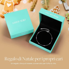 LOUISA SECRET Bracciale Donna Argento 925 Braccialetto Zirconi Cubici Placcato Oro Bracciali Donna Gioielli Regalo Natale