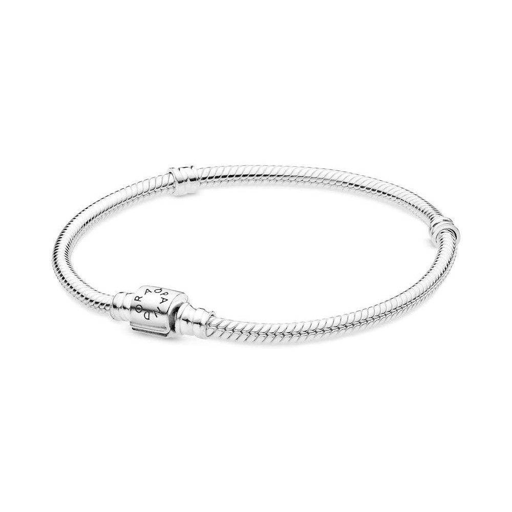 Pandora Bracciale Argento sterling 925 con chiusura a cilindro - 598816C00,