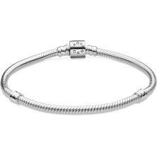 Pandora Bracciale Argento sterling 925 con chiusura a cilindro - 598816C00,