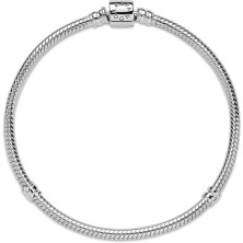 Pandora Bracciale Argento sterling 925 con chiusura a cilindro - 598816C00,