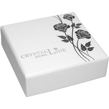 Crystalline Azuria 18ct Placcato Oro o Giallo Bracciale Tennis per Donne Bracciale Tennis Con Cubic Cristalli di Zirconi per