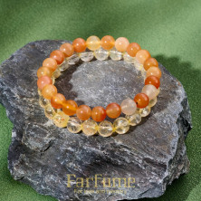 Farfume Braccialetti Chakra da donna - Bracciale con cristalli di pietre curative per donna Bracciale con pietre preziose