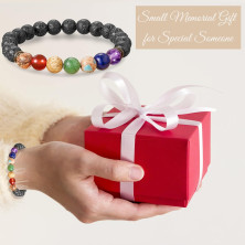 Farfume Braccialetti Chakra da donna - Bracciale con cristalli di pietre curative per donna Bracciale con pietre preziose