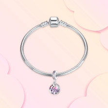 Annmors charm a forma di cuore, in argento Sterling 925, esprime l’amore,compatibile con braccialetti europei