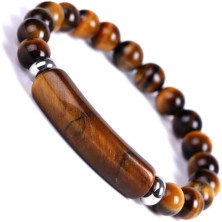 Senidea 2 Pezzi 7 Braccialetto Chakra per Donna Uomo, Bracciale Lava Beads, Bracciali Yoga Pietre Naturali Energetiche,