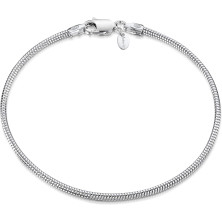 Amberta Bracciale da Donna in Argento Sterling 925 Lunghezza 18 cm