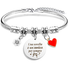 Regalo Sorella,Regalo Da Fare Alla Sorella,Bracciale Sorella,Regalo Per Sorella Maggiore,Regalo Sorella Compleanno,Idee Regalo