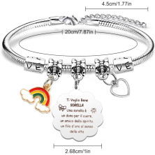 Regalo Sorella,Regalo Da Fare Alla Sorella,Bracciale Sorella,Regalo Per Sorella Maggiore,Regalo Sorella Compleanno,Idee Regalo