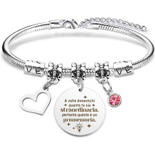 Bracciale per Migliore Amica, Regalo Ispirativo Motivazionale per Amicizia, Sorella, Collega, Natale,Bracciale Amica, Ispirativo