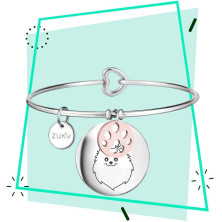 ZUKY Bracciali in acciaio dedicati agli amanti degli animali