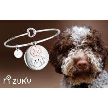 ZUKY Bracciali in acciaio dedicati agli amanti degli animali