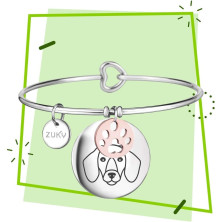 ZUKY Bracciali in acciaio dedicati agli amanti degli animali