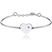 SAGA GIOIELLI® BRACCIALE DONNA ACCIAIO FARFALLA CUORE STELLA