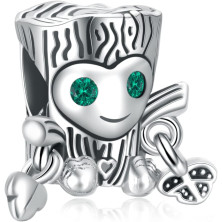 Annmors Charm Animali Charms Pendente Regalo in vero argento Sterling 925 Anniversario Festa Della San Valentino Regali Festa