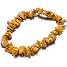 Generico CRIGEMA - Bracciale chips braccialetto pietra vera naturale