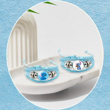 PQKL-party Bracciale Stitch Bambina Bracciale Lilo Stitch Donna Bracciale Bambina on Ciondoli Regalo di Compleanno per la