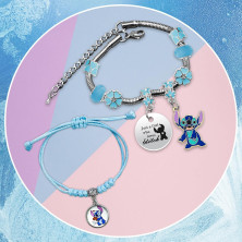 PQKL-party Bracciale Stitch Bambina Bracciale Lilo Stitch Donna Bracciale Bambina on Ciondoli Regalo di Compleanno per la