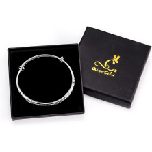 QianSiLi Bracciale Donna Argento 925, 3 in 1/2 in 1 Stelle e Perline/Corna/Ali D'Angelo Bracciale Donna, Idee Regalo Donna