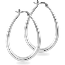 ALEXCRAFT Orecchini Donna Argento 925 a Cerchio Oro Placcato 14K/ Oro Bianco Cerchietti Piccoli con Confezione