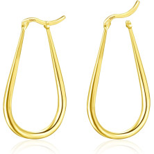 ALEXCRAFT Orecchini Donna Argento 925 a Cerchio Oro Placcato 14K/ Oro Bianco Cerchietti Piccoli con Confezione