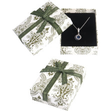 Nideen Confezione da 2 scatole regalo per gioielli, 9 × 7 × 3 cm, scatole regalo per collane, bracciali, piccole scatole regalo