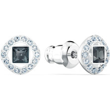 Swarovski Set Swarovski Angelic Square, grigio, placcato rodio, Esclusivi Amazon