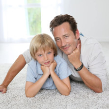 YELUWA Bracciale Papà, Braccialetto In Pelle Intrecciata Per Uomo, Regalo Padre Per Figlio Figlia, Braccialetto Ti Amerò Sempre,