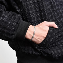 YELUWA Bracciale Caro Amico, Bracciale Cubano Per Uomo, Regali Per Migliori Amici, Braccialetto Hip-Hop In Acciaio Inossidabile