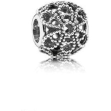 Perlina traforata PANDORA 791282 Rose d'argento da donna