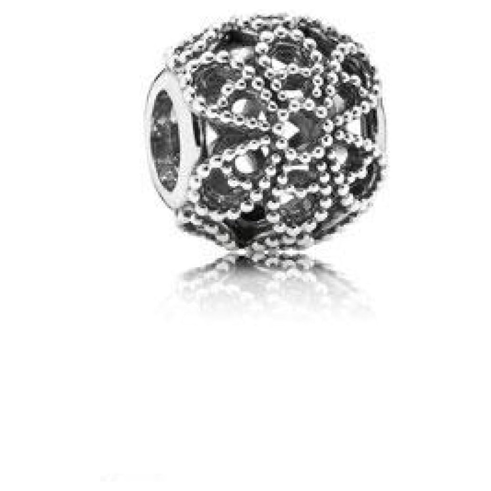 Perlina traforata PANDORA 791282 Rose d'argento da donna