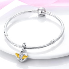 MULA Charm Bead Ciondolo Donna Argento Fascino per Bracciali e Collane