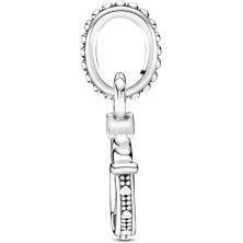 Pandora Moments Women's Sterling Silver Good Luck Horseshoe Dangle Charm