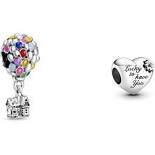 Pandora Charm colgante 798962C01 Globos Disney Up