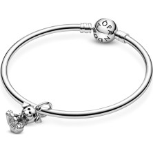 Pandora Moments Women's Sterling Silver Labrador Puppy Dog Dangle Charm for Bracelet