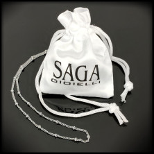 SAGA GIOIELLI® COLLANA PER CHIAMA ANGELI ACCIAIO INOSSIDABILE